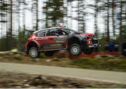 27 July 2017; Kris Meeke of Great Britain and Paul Nagle of Ireland compete in their Citro‘n Total Abu Dhabi WRT Citro‘n during the Shakedown of the WRC Neste Rally in Ruuhimaki, Finland. Photo by Philip Fitzpatrick/Sportsfile