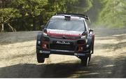 28 July 2017; Craig Breen of Ireland and Scott Martin of Great Britain compete in their Citroën Total Abu Dhabi WRT Citroën C3 WRC during Special Stage 3 of the Neste Rally Finland in Urria, Finland. Photo by Philip Fitzpatrick/Sportsfile