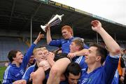 31 March 2012; Nenagh CBS captain Jason Forde and team-mates celebrate with the Croke Cup. All-Ireland Colleges Senior Hurling Championship Final, Nenagh CBS, Tipperary, v Kilkenny CBS, Kilkenny, Semple Stadium, Thurles, Co. Tipperary. Picture credit: Stephen McCarthy / SPORTSFILE