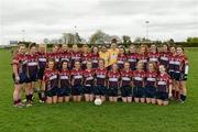31 March 2012; The Loreto Convent squad. Tesco All-Ireland Post Primary Schools Junior A Final, Colaiste Dun Iascaigh, Cahir, Co. Tipperary v Loreto Convent, Omagh, Co. Tyrone, Moate GAA Club, Hogan Park, Moate, Co. Westmeath. Picture credit: Ray McManus / SPORTSFILE