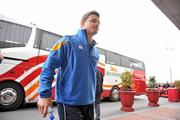 31 March 2012; Brian O'Driscoll, Leinster, arrives before the game. Celtic League, Munster v Leinster, Thomond Park, Limerick. Picture credit: Diarmuid Greene / SPORTSFILE