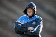 31 March 2012; Pat Gilroy, Dublin manager before the start of the game. Allianz Football League, Division 1, Round 2, Refixture, Mayo v Dublin, McHale Park, Castlebar, Co. Mayo. Picture credit: David Maher / SPORTSFILE