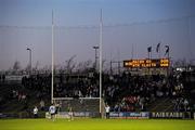 31 March 2012; A general view of the scoreboard during the closing stages of the game. Allianz Football League, Division 1, Round 2, Refixture, Mayo v Dublin, McHale Park, Castlebar, Co. Mayo. Picture credit: David Maher / SPORTSFILE