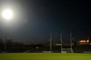 31 March 2012; General view of McHale Park at the end of the game, showing the final score. Allianz Football League, Division 1, Round 2, Refixture, Mayo v Dublin, McHale Park, Castlebar, Co. Mayo. Picture credit: David Maher / SPORTSFILE