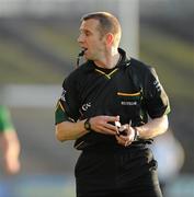 31 March 2012; Referee Michael Duffy. Allianz Football League, Division 1, Round 2, Refixture, Mayo v Dublin, McHale Park, Castlebar, Co. Mayo. Picture credit: David Maher / SPORTSFILE