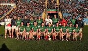 31 March 2012; The Mayo squad. Allianz Football League, Division 1, Round 2, Refixture, Mayo v Dublin, McHale Park, Castlebar, Co. Mayo. Picture credit: David Maher / SPORTSFILE