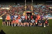 31 March 2012; The Dublin squad. Allianz Football League, Division 1, Round 2, Refixture, Mayo v Dublin, McHale Park, Castlebar, Co. Mayo. Picture credit: David Maher / SPORTSFILE