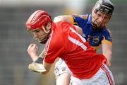 1 April 2012; Paudie O'Sullivan, Cork, in action against Thomas Stapleton, Tipperary. Allianz Hurling League Division 1A, Round 5, Tipperary v Cork, Semple Stadium, Thurles, Co. Tipperary. Picture credit: Brendan Moran / SPORTSFILE