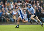 1 April 2012; Tony Browne, Waterford, in action against Niall McMorrow, Dublin. Allianz Hurling League Division 1A, Round 5, Waterford v Dublin, Fraher Field, Dungarvan, Co. Waterford. Picture credit: Matt Browne / SPORTSFILE