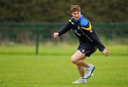 2 April 2012; Leinster's Brendan Macken in action during squad training ahead of their side's Heineken Cup Quarter-Final game against Cardiff Blues on Saturday. Leinster Rugby Squad Training. UCD, Belfield, Dublin. Picture credit: Brendan Moran / SPORTSFILE