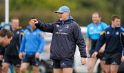 2 April 2012; Leinster head coach Joe Schmidt during squad training ahead of their side's Heineken Cup Quarter-Final game against Cardiff Blues on Saturday. Leinster Rugby Squad Training. UCD, Belfield, Dublin. Picture credit: Brendan Moran / SPORTSFILE