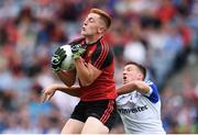 29 July 2017; Seán Dornan of Down in action against Ryan Wylie of Monaghan during the GAA Football All-Ireland Senior Championship Round 4B match between Down and Monaghan at Croke Park in Dublin. Photo by Stephen McCarthy/Sportsfile
