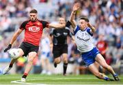 29 July 2017; Connaire Harrison of Down in action against Fintan Kelly of Monaghan during the GAA Football All-Ireland Senior Championship Round 4B match between Down and Monaghan at Croke Park in Dublin. Photo by Stephen McCarthy/Sportsfile