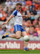 29 July 2017; Fintan Kelly of Monaghan scores his side's first goal during the GAA Football All-Ireland Senior Championship Round 4B match between Down and Monaghan at Croke Park in Dublin. Photo by Piaras Ó Mídheach/Sportsfile