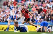 29 July 2017; Connaire Harrison of Down celebrates after scoring his side's first goal during the GAA Football All-Ireland Senior Championship Round 4B match between Down and Monaghan at Croke Park in Dublin. Photo by Stephen McCarthy/Sportsfile