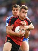 29 July 2017; David McKibbin of Down in action against Drew Wylie of Monaghan during the GAA Football All-Ireland Senior Championship Round 4B match between Down and Monaghan at Croke Park in Dublin. Photo by Stephen McCarthy/Sportsfile