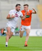 29 July 2017; Fergal Conway of Kildare in action against Paul Hughes of Armagh during the GAA Football All-Ireland Senior Championship Round 4B match between Armagh and Kildare at Croke Park in Dublin. Photo by Piaras Ó Mídheach/Sportsfile