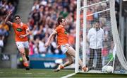 29 July 2017; Andrew Murnin of Armagh follows up on his initial shot resulting in his side's first goal during the GAA Football All-Ireland Senior Championship Round 4B match between Armagh and Kildare at Croke Park in Dublin. Photo by Stephen McCarthy/Sportsfile