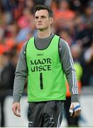 29 July 2017; Injured Kildare captain Eoin Doyle leaves the field after the GAA Football All-Ireland Senior Championship Round 4B match between Armagh and Kildare at Croke Park in Dublin. Photo by Piaras Ó Mídheach/Sportsfile