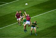 30 July 2017; Damien Comer of Galway in action against Mark Griffin and Peter Crowley, right, of Kerry during the GAA Football All-Ireland Senior Championship Quarter-Final match between Kerry and Galway at Croke Park in Dublin. Photo by Stephen McCarthy/Sportsfile