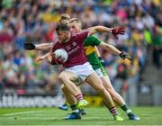 30 July 2017; Damien Comer of Galway in action against Peter Crowley of Kerry during the GAA Football All-Ireland Senior Championship Quarter-Final match between Kerry and Galway at Croke Park in Dublin. Photo by Ray McManus/Sportsfile