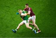 30 July 2017; Peter Crowley of Kerry in action against Thomas Flynn of Galway during the GAA Football All-Ireland Senior Championship Quarter-Final match between Kerry and Galway at Croke Park in Dublin. Photo by Stephen McCarthy/Sportsfile