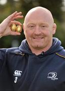 3 April 2012; Former Leinster and Ireland hooker Bernard Jackman lines out to support St Michael’s House fundraising event that will be taking place before Leinster’s home Heineken Cup Quarter-Final against the Cardiff Blues in the Aviva Stadium on Saturday. Dundalk Institute of Technology will be selling Butlers chocolate truffle eggs. The eggs will be €2 and all proceeds will go to the St Michael’s House. DCU Sportsgrounds, Dublin. Picture credit: Brendan Moran / SPORTSFILE