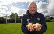 3 April 2012; Former Leinster and Ireland hooker Bernard Jackman lines out to support St Michael’s House fundraising event that will be taking place before Leinster’s home Heineken Cup Quarter-Final against the Cardiff Blues in the Aviva Stadium on Saturday. Dundalk Institute of Technology will be selling Butlers chocolate truffle eggs. The eggs will be €2 and all proceeds will go to the St Michael’s House. DCU Sportsgrounds, Dublin. Picture credit: Brendan Moran / SPORTSFILE