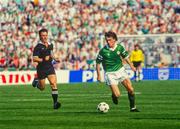 12 June 1988; Ray Houghton of Republic of Ireland during the UEFA European Football Championship Finals Group B match between England and Republic of Ireland at Neckarstadion in Stuttgart, Germany. Photo by Ray McManus/Sportsfile