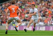 29 July 2017; Paddy Brophy of Kildare takes on Charlie Vernon of Armagh during the GAA Football All-Ireland Senior Championship Round 4B match between Armagh and Kildare at Croke Park in Dublin. Photo by Piaras Ó Mídheach/Sportsfile