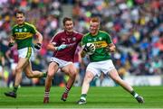30 July 2017; Johnny Buckley of Kerry is tackled by Gary O'Donnell of Galway during the GAA Football All-Ireland Senior Championship Quarter-Final match between Kerry and Galway at Croke Park in Dublin. Photo by Ramsey Cardy/Sportsfile