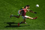 30 July 2017; Eamonn Brannigan of Galway in action against Anthony Maher of Kerry during the GAA Football All-Ireland Senior Championship Quarter-Final match between Kerry and Galway at Croke Park in Dublin. Photo by Stephen McCarthy/Sportsfile