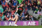 30 July 2017; Lee Keegan of Mayo celebrates after scoring his side's first goal of the game during the GAA Football All-Ireland Senior Championship Quarter-Final match between Mayo and Roscommon at Croke Park in Dublin. Photo by Ramsey Cardy/Sportsfile