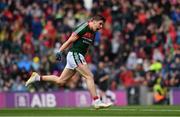 30 July 2017; Lee Keegan of Mayo celebrates after scoring his side's first goal of the game during the GAA Football All-Ireland Senior Championship Quarter-Final match between Mayo and Roscommon at Croke Park in Dublin. Photo by Ramsey Cardy/Sportsfile