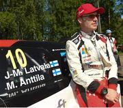 30 July 2017; Jari-Matti Latvala of Finland during service of the Neste Rally Finland in Lempaa, Finland. Photo by Philip Fitzpatrick/Sportsfile