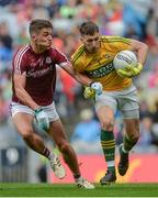 30 July 2017; Brian Kelly of Kerry and Michael Daly of Galway during the GAA Football All-Ireland Senior Championship Quarter-Final match between Kerry and Galway at Croke Park in Dublin. Photo by Piaras Ó Mídheach/Sportsfile