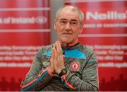 31 July 2017; Tyrone Manager Mickey Harte during a Tyrone GAA Media Event at Tyrone GAA Centre of Excellence in Garvaghey, Co. Tyrone. Photo by Oliver McVeigh/Sportsfile