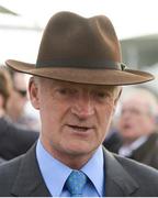 31 July 2017; Trainer Willie Mullins after sending out Whiskey Sour to win the Connacht Hotel (QR) Handicap during the Galway Races Summer Festival 2017 at Ballybrit, in Galway. Photo by Cody Glenn/Sportsfile