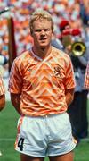 18 June 1988; Ronald Koeman of Netherlands during the UEFA European Football Championship Finals Group B match between Republic of Ireland and Netherlands at Parkstadion in Gelsenkirchen, Germany. Photo by Ray McManus/Sportsfile