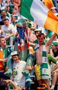 18 June 1988; A general view of Republic of Ireland supporters during the UEFA European Football Championship Finals Group B match between Republic of Ireland and Netherlands at Parkstadion in Gelsenkirchen, Germany. Photo by Ray McManus/Sportsfile