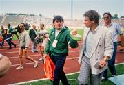 18 June 1988; Ray Houghton of Republic of Ireland after the UEFA European Football Championship Finals Group B match between Republic of Ireland and Netherlands at Parkstadion in Gelsenkirchen, Germany. Photo by Ray McManus/Sportsfile