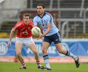 8 April 2012; Craig Dias, Dublin, in action against Ray Carey, Cork. Allianz Football League Division 1, Round 7, Cork v Dublin, Pairc Ui Chaoimh, Cork. Picture credit: David Maher / SPORTSFILE