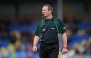 8 April 2012; Referee Patrick Fox. Allianz Football League Division 3, Round 7, Longford v Wexford, Glennon Brothers Pearse Park, Co. Longford. Picture credit: Ray McManus / SPORTSFILE