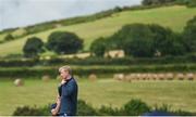 1 August 2017; Leinster head coach Leo Cullen during an open training session at Arklow RFC in Arklow, Co Wicklow. Photo by Ramsey Cardy/Sportsfile