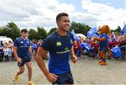 1 August 2017; Adam Byrne of Leinster ahead of an open training session at Arklow RFC in Arklow, Co Wicklow. Photo by Ramsey Cardy/Sportsfile