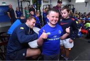 2 August 2017; Ross Molony with Brett Gordon during the Bank of Ireland Leinster Rugby Summer Camp at Gorey RFC in Gorey, Co Wexford. Photo by Matt Browne/Sportsfile