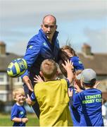 2 August 2017; Devin Toner of Leinster during a Bank of Ireland Leinster Rugby Summer Camp at Donnybrook Stadium in Donnybrook, Dublin. Photo by David Fitzgerald/Sportsfile