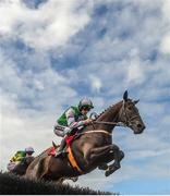 2 August 2017; Minella Beau, with Ruby Walsh up, on their way to winning the Win Big With Tote Maiden Hurdle during the Galway Races Summer Festival 2017 at Ballybrit, in Galway. Photo by Cody Glenn/Sportsfile