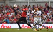 2 August 2017; Paul Pogba of Manchester United in action against Édgar Barreto of Sampdoria during the International Champions Cup match between Manchester United and Sampdoria at the Aviva Stadium in Dublin. Photo by David Fitzgerald/Sportsfile