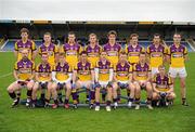 8 April 2012; The Wexford team. Allianz Football League Division 3, Round 7, Longford v Wexford, Glennon Brothers Pearse Park, Co. Longford. Picture credit: Ray McManus / SPORTSFILE